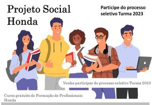 Projeto Social Honda. Inscrições vão até dia 23