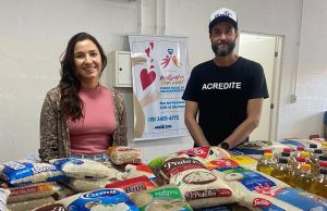 Projeto Propósito doa mais de 400kg de alimentos ao fundo social