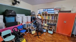 escola Americana dedetização