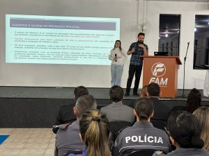 FAM palestra para policiais