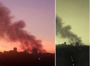 Incêndios assustam esta sexta