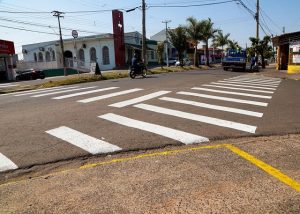 sinalizaçao de solo santa bárbara