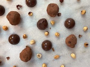 Receita de trufas com TOP Avelã