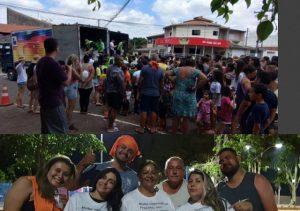 Festa da Vó Ivone atende 600 crianças na Praia Azul