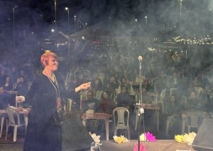 Mafalda Minnozzi encanta público no Festival "Itália na Brasil"