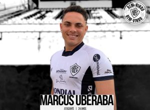 Rio Branco anuncia atacante Marcos Uberaba