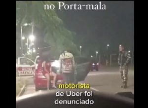 Mulher só deixa marido dirigir carro de app se ela for junto