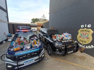 Casal mantinha depósito de produtos roubados na Praia Azul