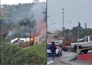 Avião com 68 passageiros cai em Vinhedo