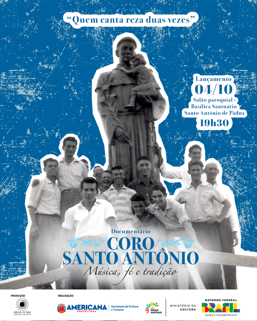 Lançamento do Coro Santo Antônio: música, fé e tradição