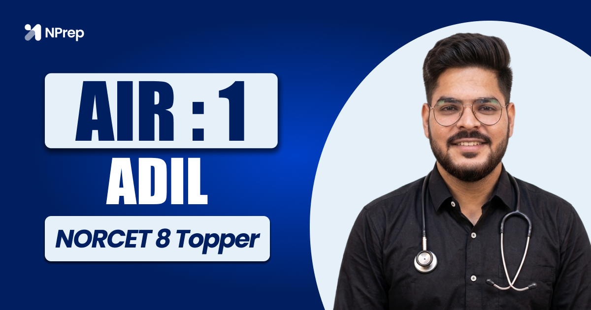 Adil Rts AIR 1 in NORCET: The Quiet, Relentless Strategy Behind Adil’s NORCET Rank 1