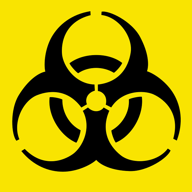 Biohazard: Iconic Symbol Designed to be “Memorable but Meaningless” - 99%  Invisible