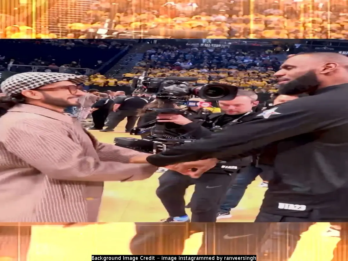 Ranveer Singh meets basketball legend LeBron James, shares fanboy moment-  See pic