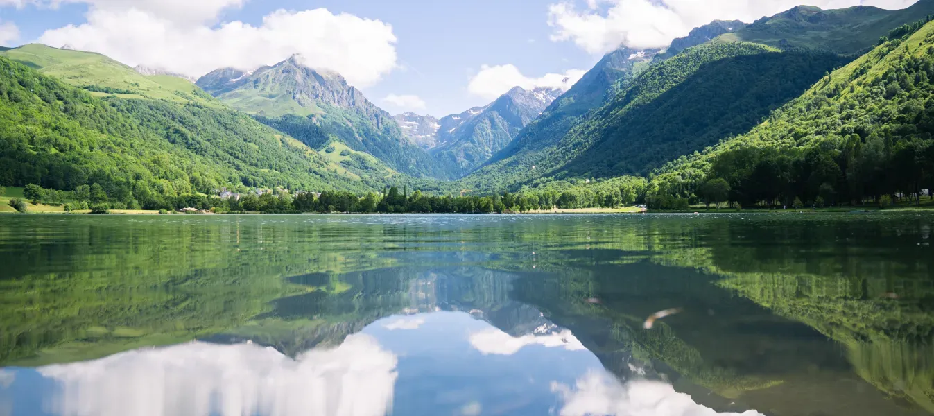 Le lac de Genos à Loudenvielle