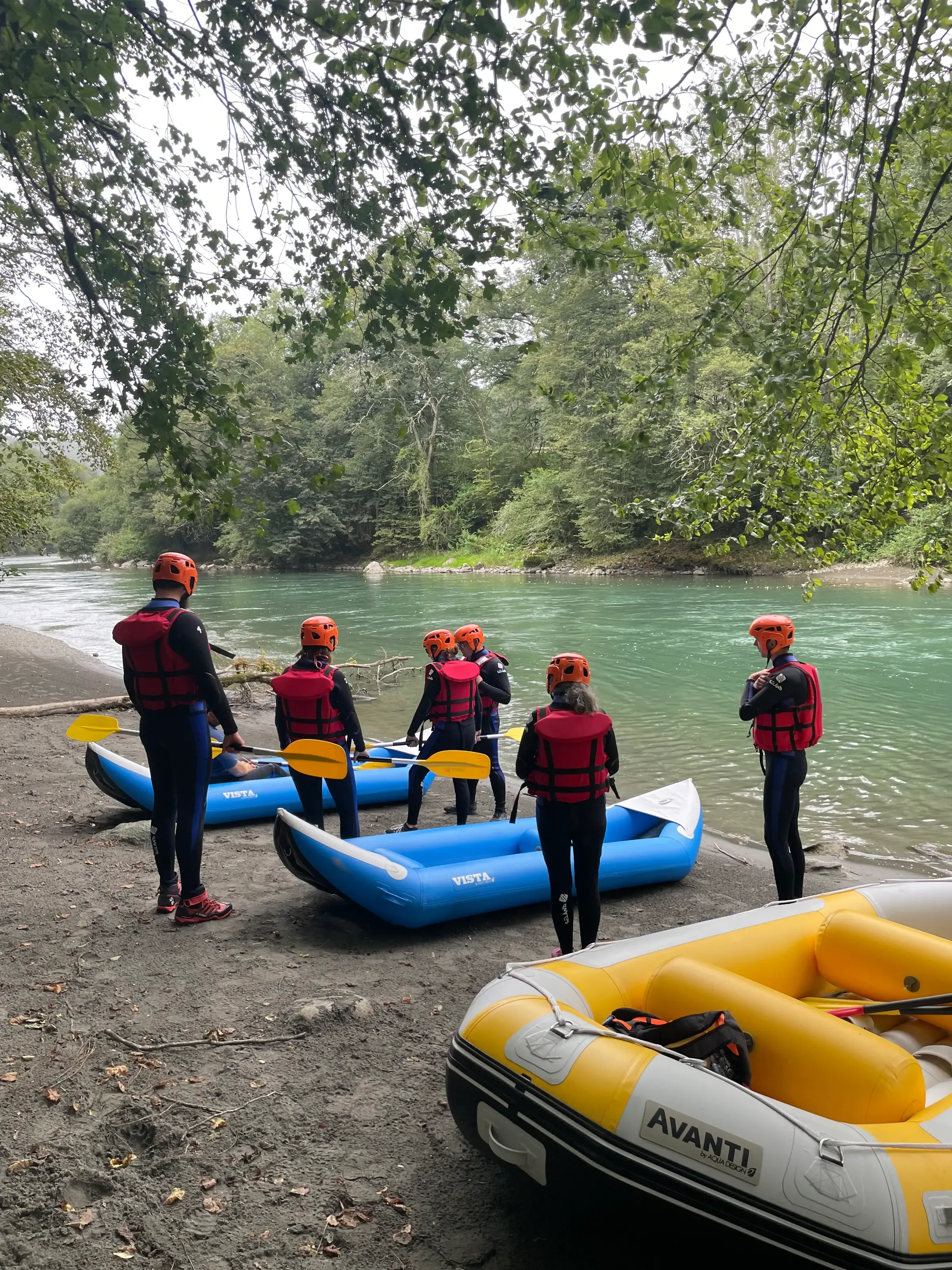 Rafting en eau vive