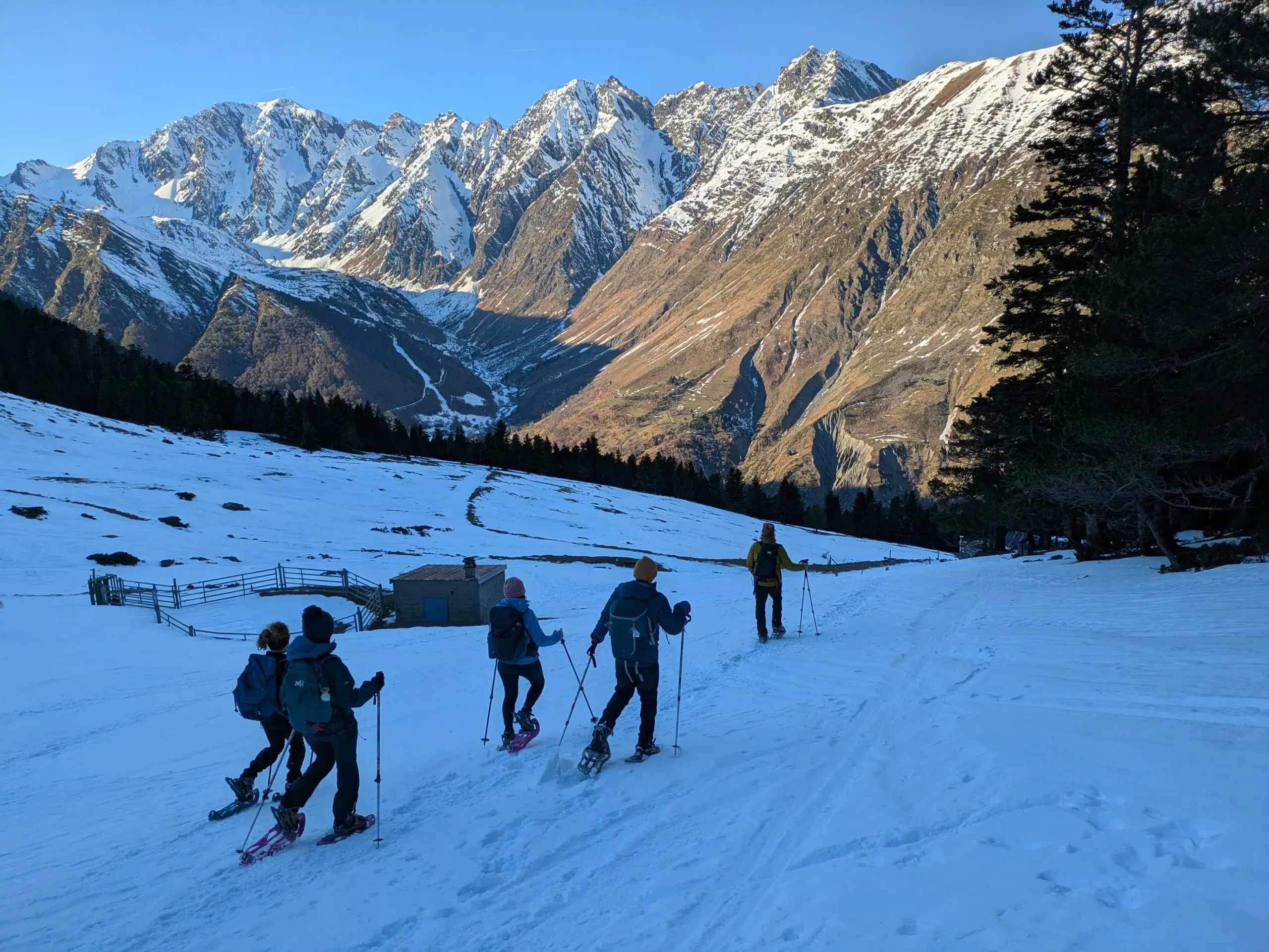Pyrénées trekking rando réveillon