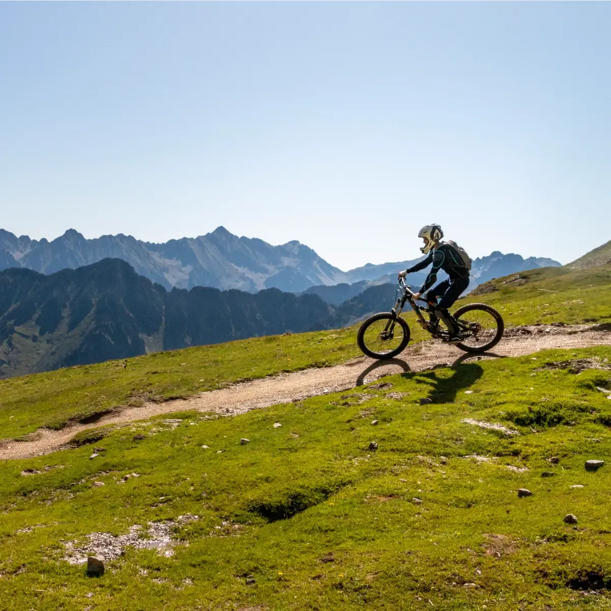 Bike Park Cauterets Lys - Paysage et vue sur les crêtes