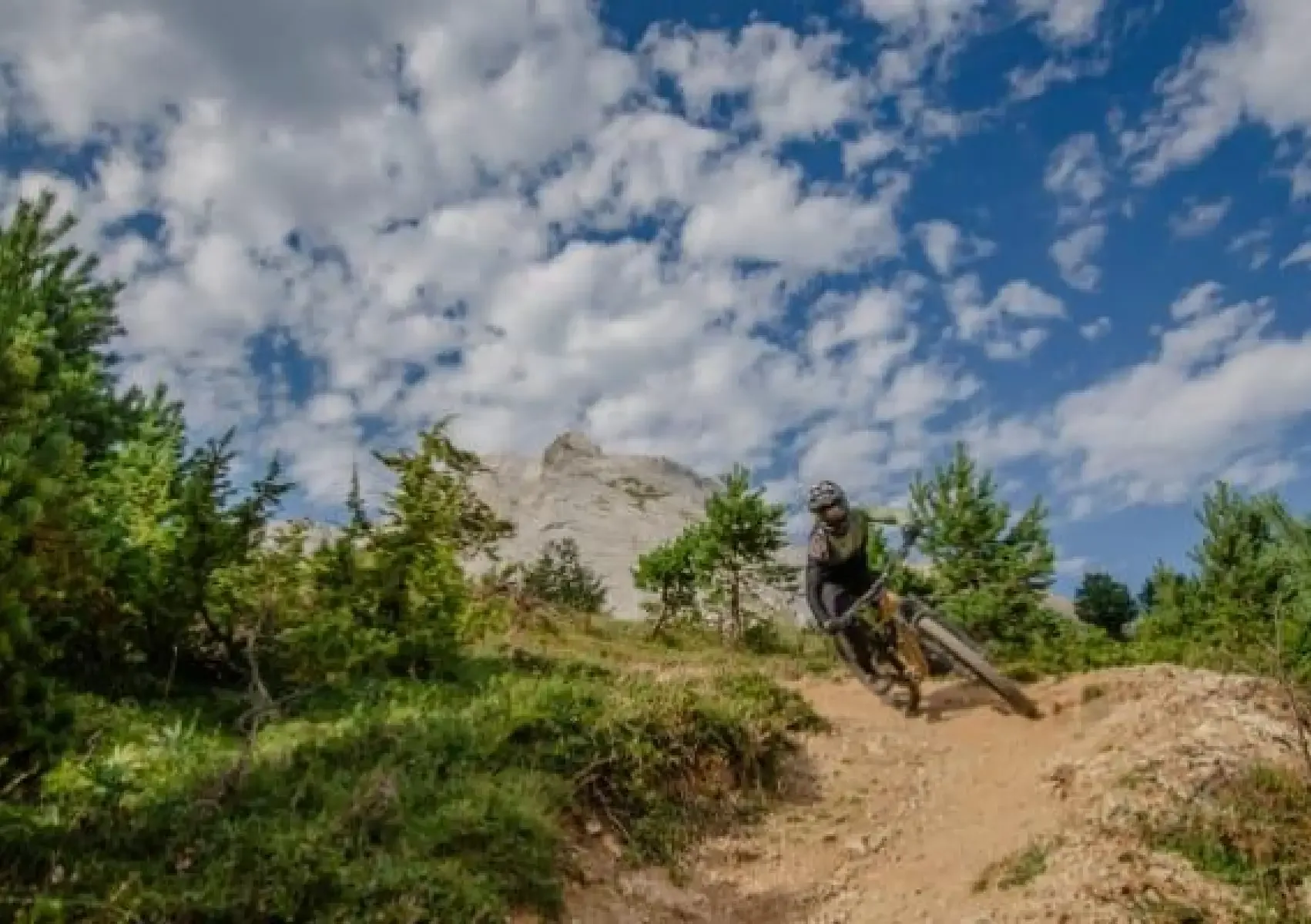 Bike Park Gourette - Virage relevé