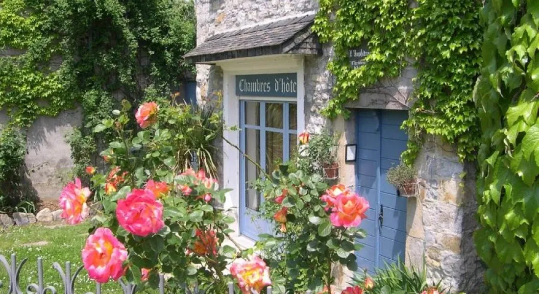Chambre d'hôte, image de la porte d'entrée