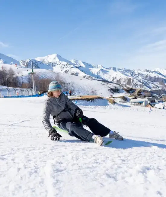 Personne faisant du yooner