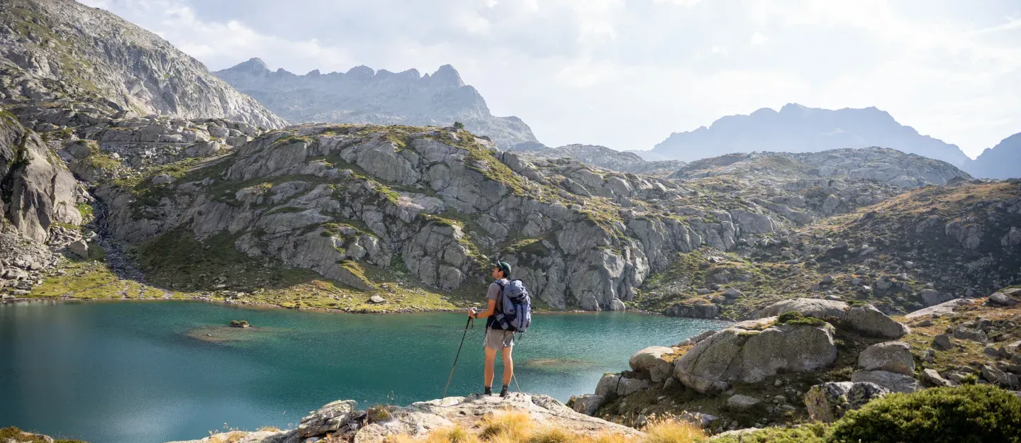 Neouvielle lake in summer