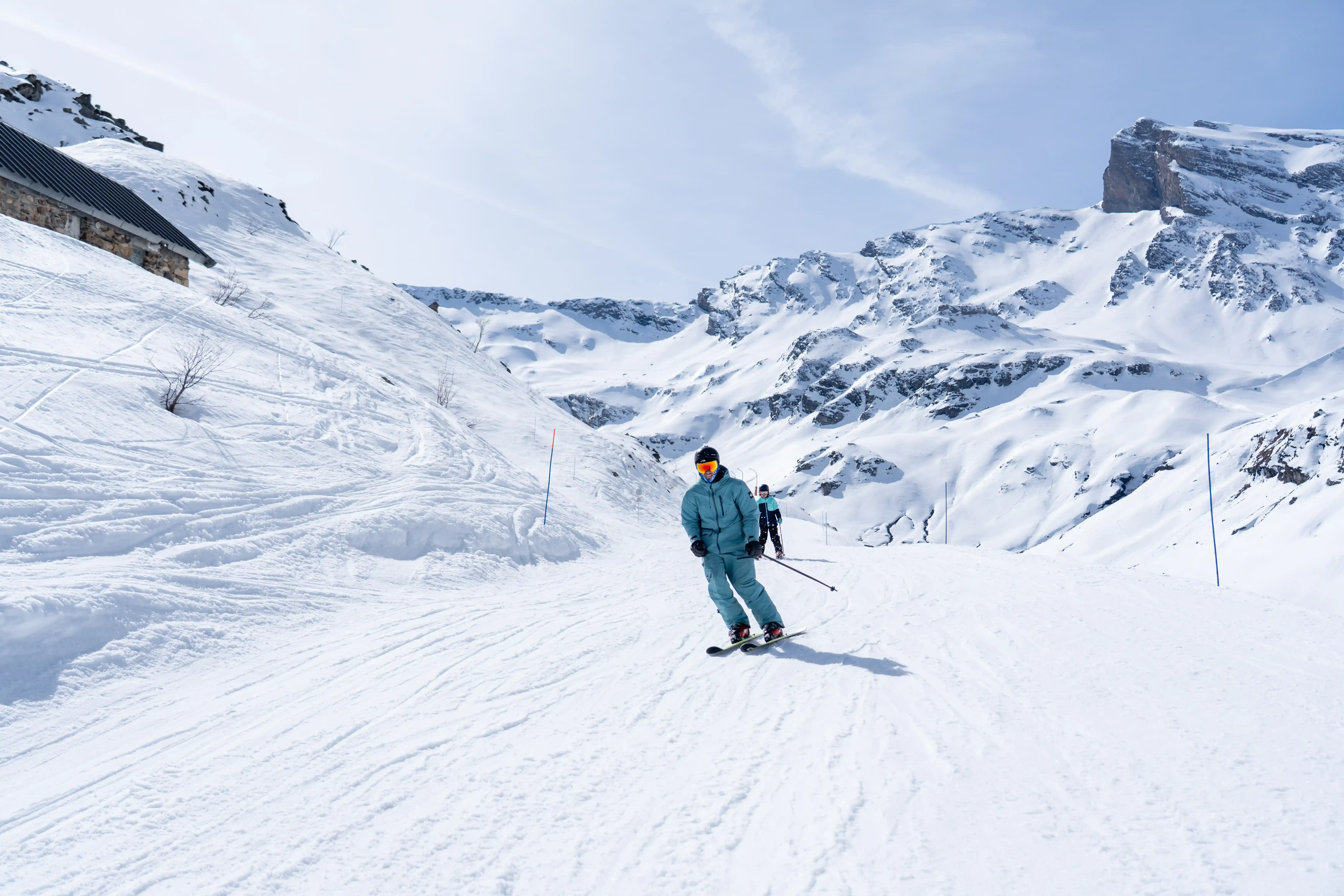 skieur à Piau Engaly