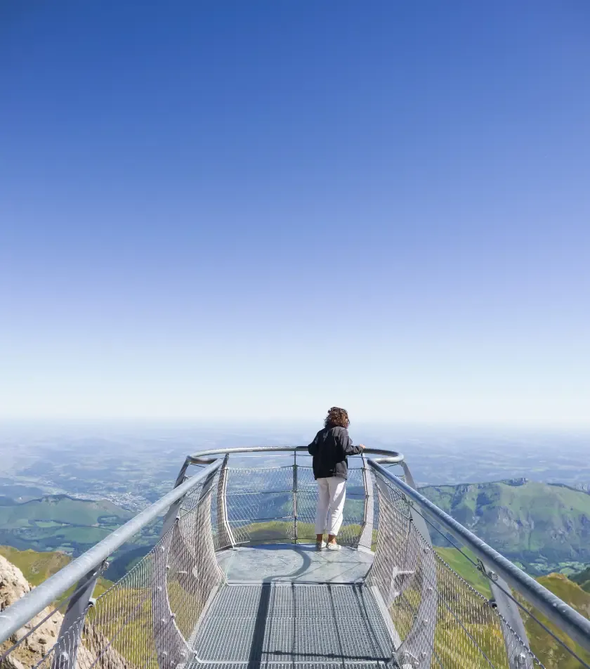 Skywalk, Pic du Midi, Summer