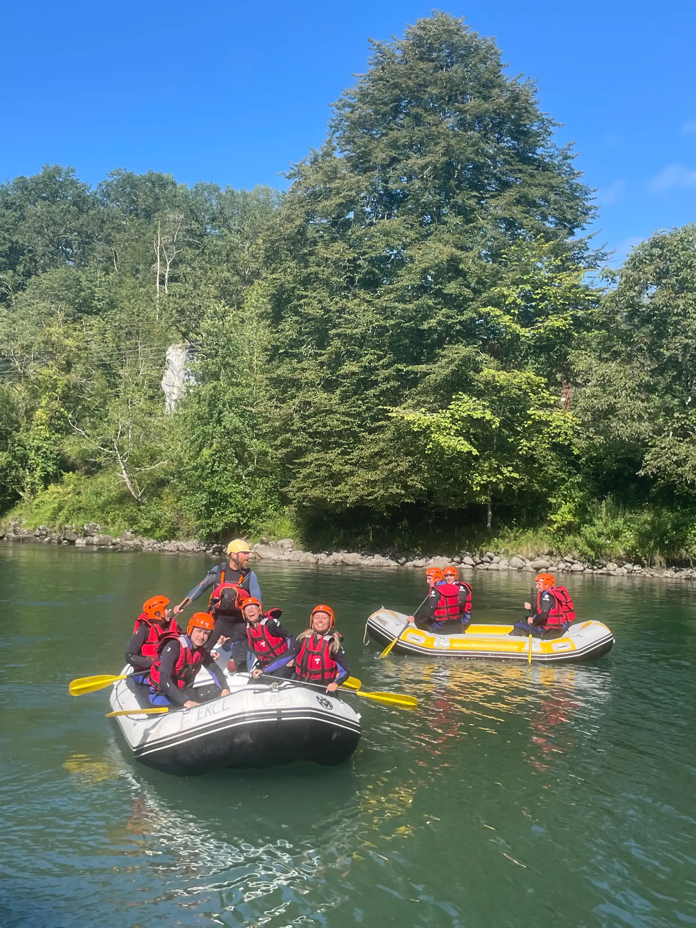 Rafting sur eau - O2 Lourdes