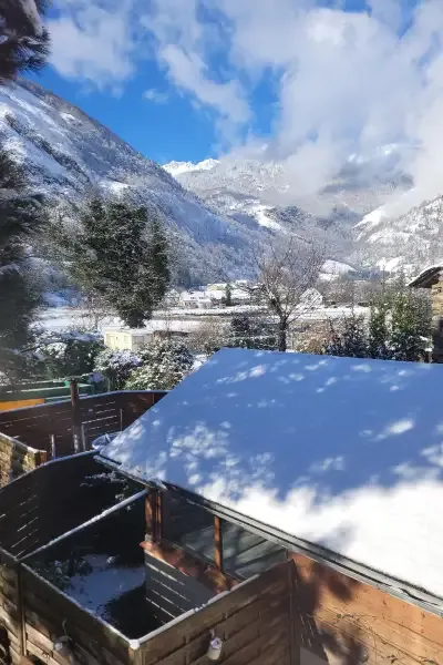 spa montagne laruns en hiver