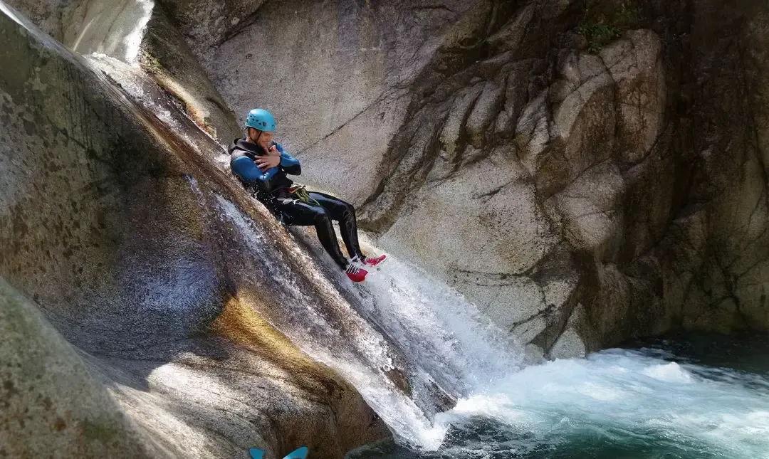 Canyon du Soussouéou à Laruns dans la Vallée d'Ossau