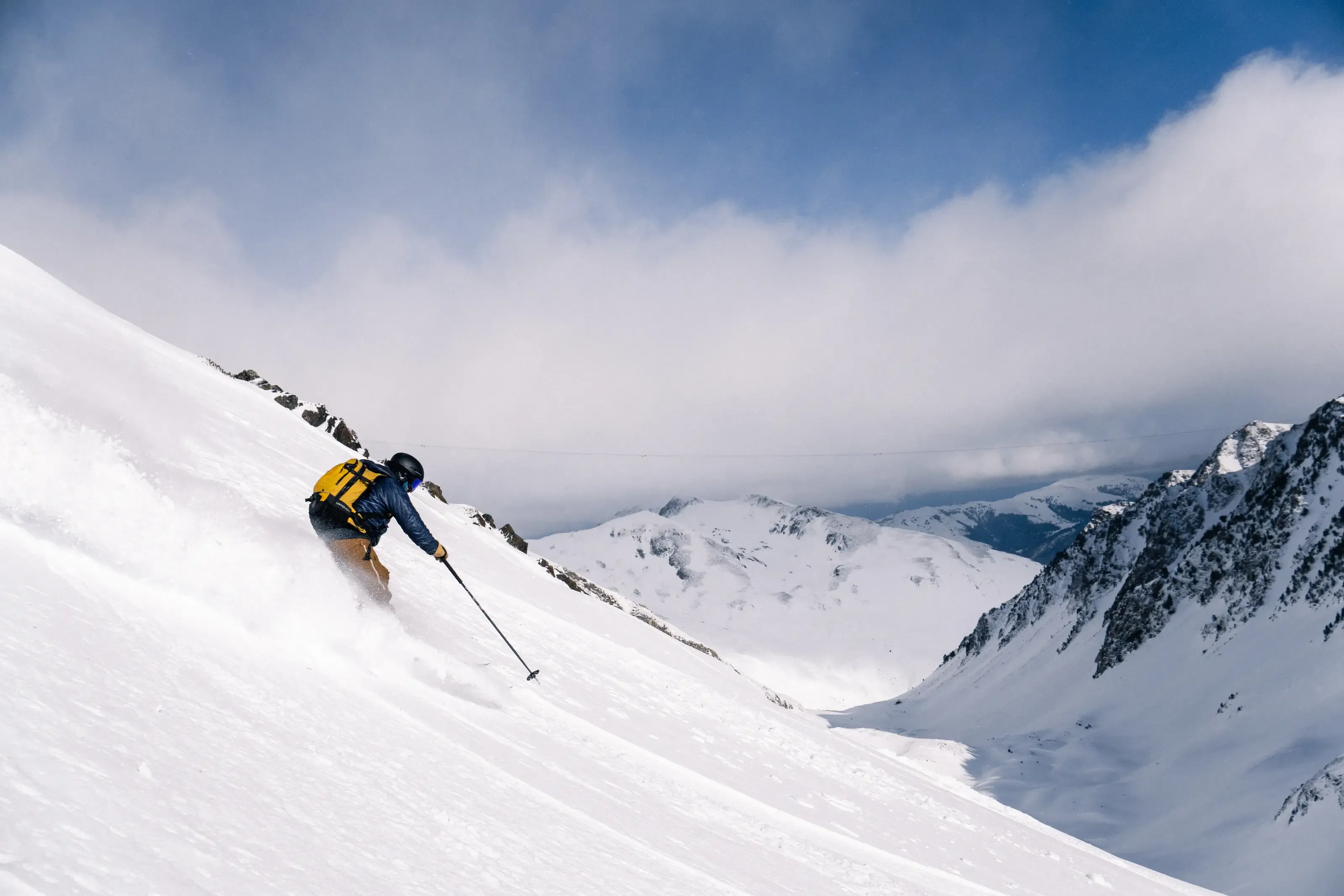 Freeride à la Mongie au Grand Tourmalet