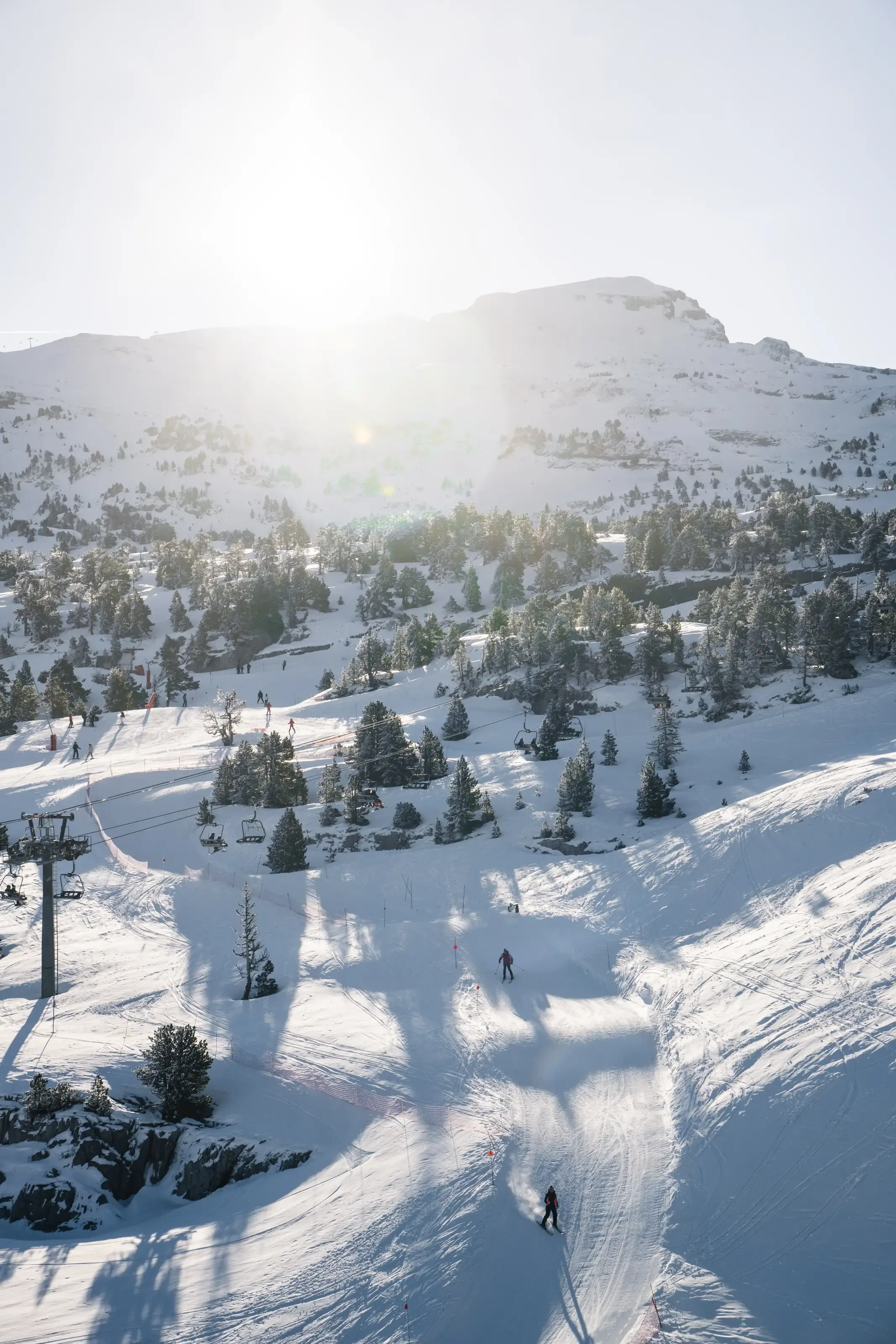 La piste ludique Moonwalk de la Pierre Saint Martin. 