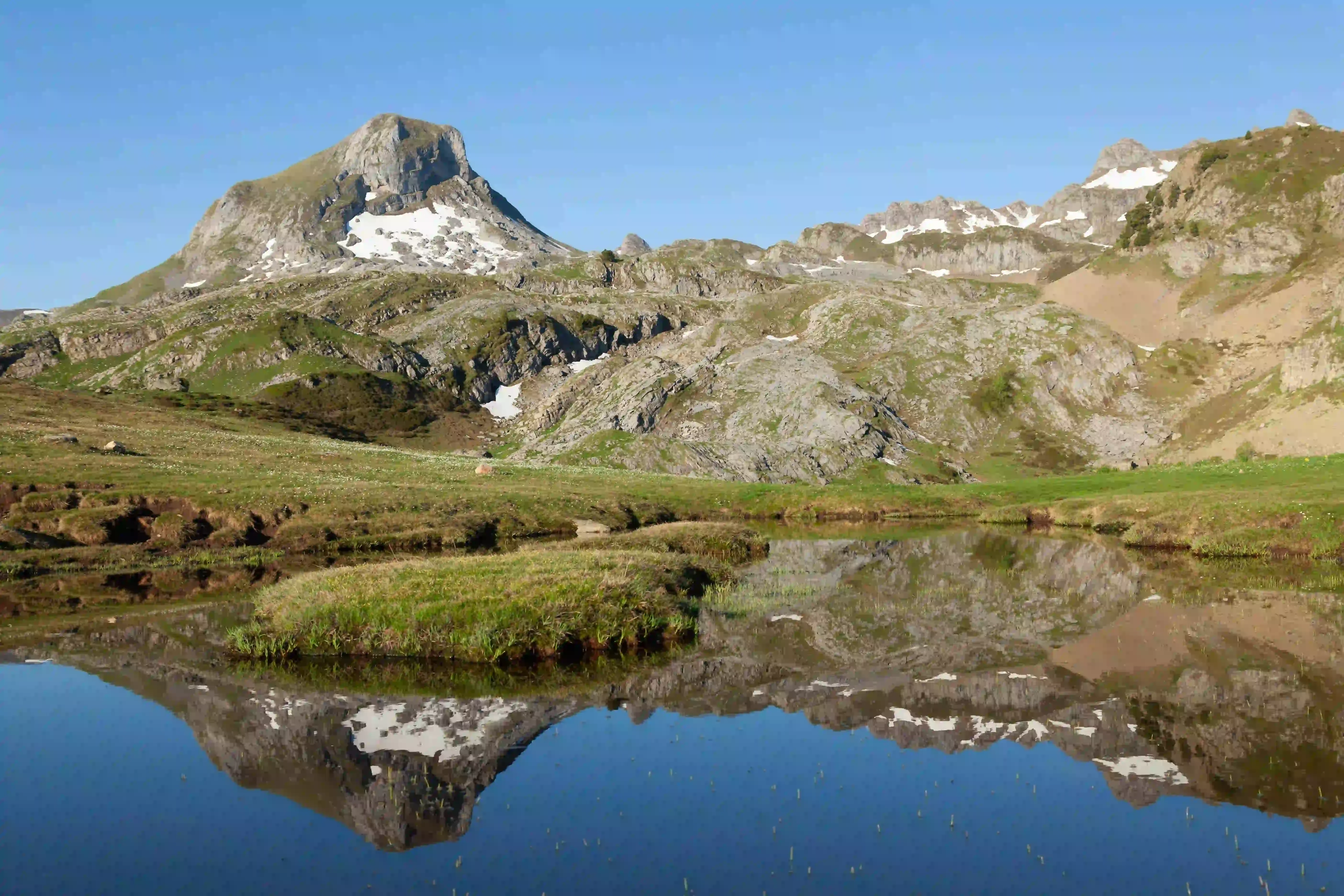 Image de lac montagne 
