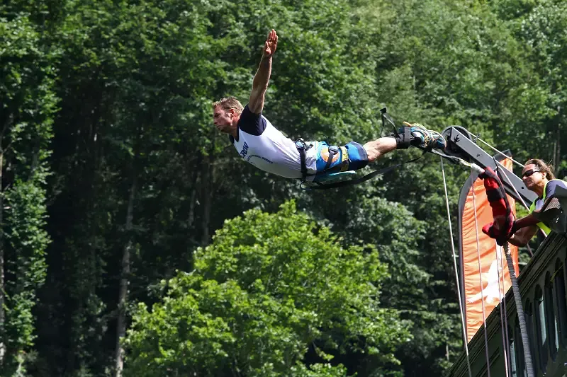 Saut à l'élastique du Pont Napoléon Crocodile Bungee
