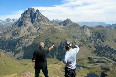 Image de copain en montagne 