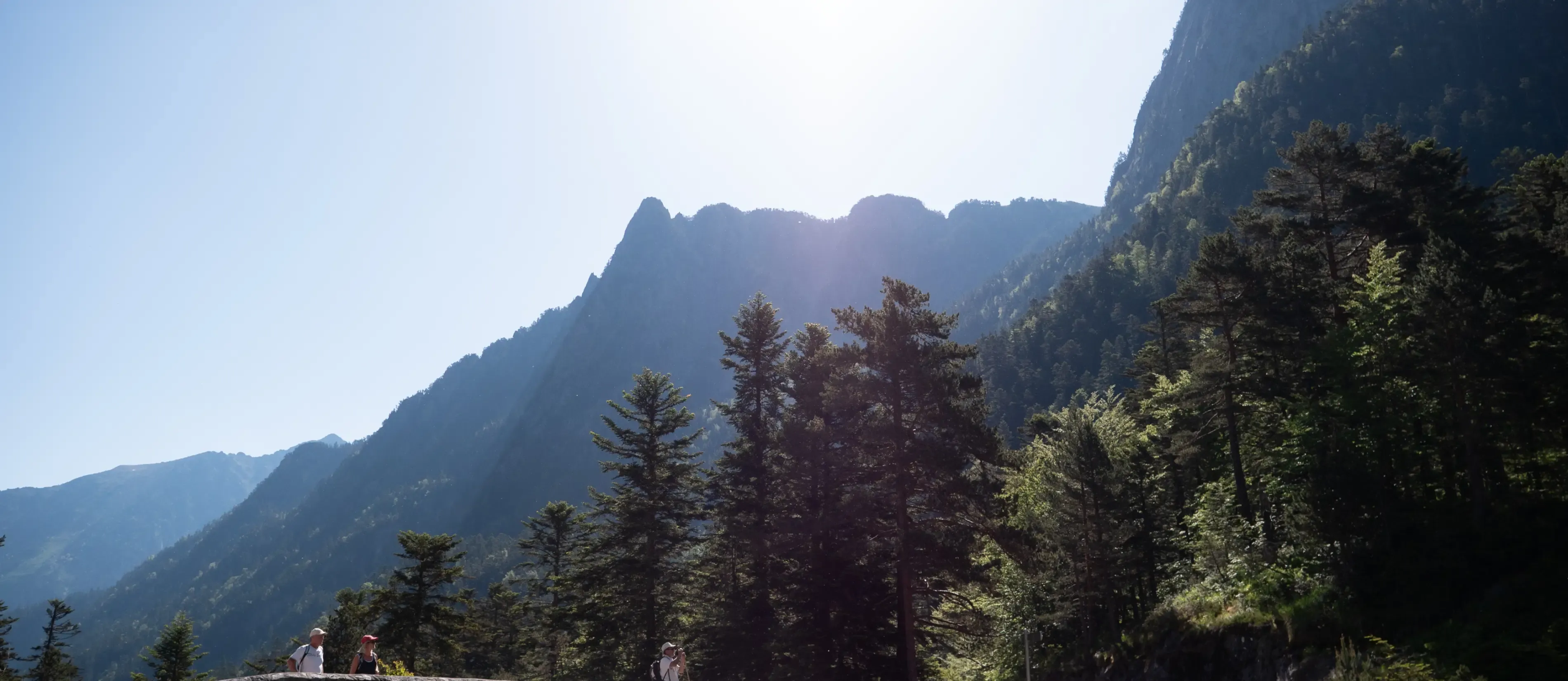 Les sommets du Pont d'Espagne