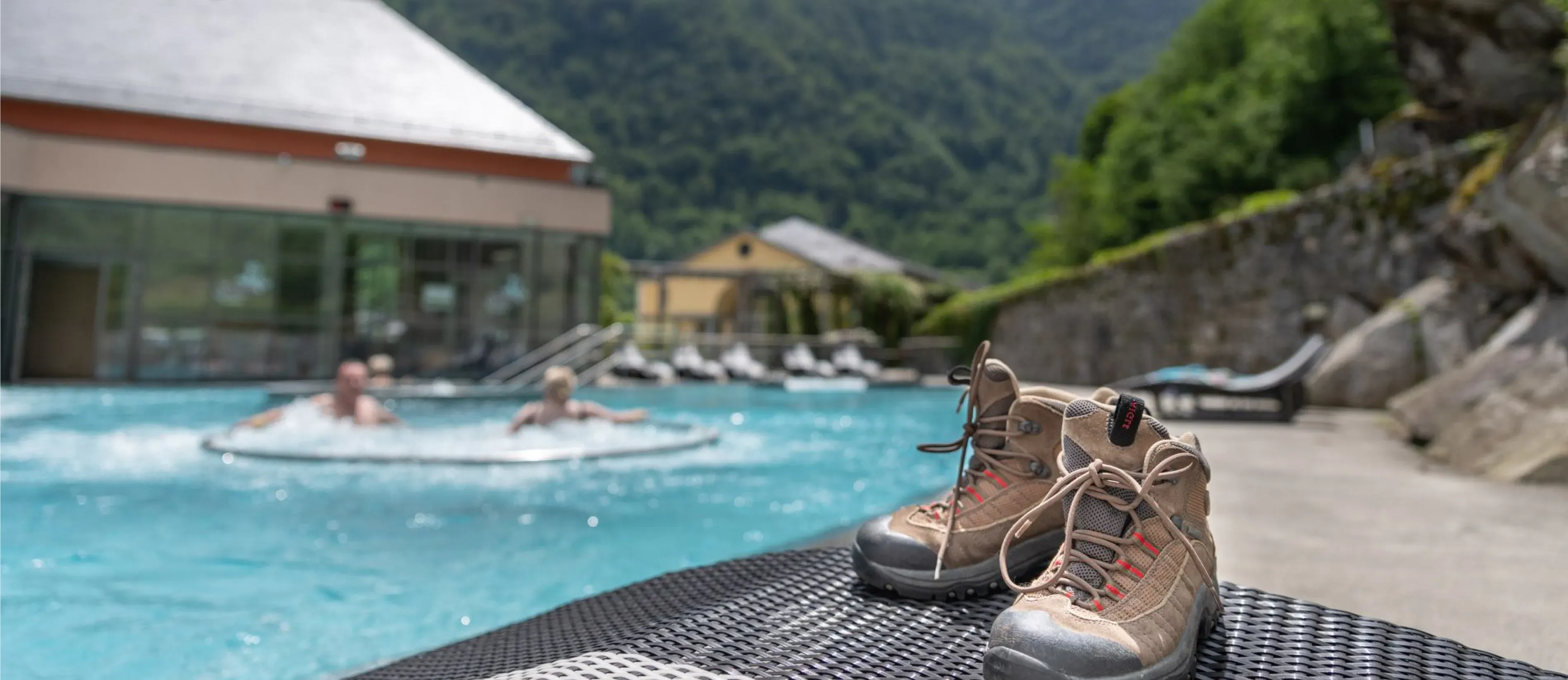Bains du rocher à Cauterets