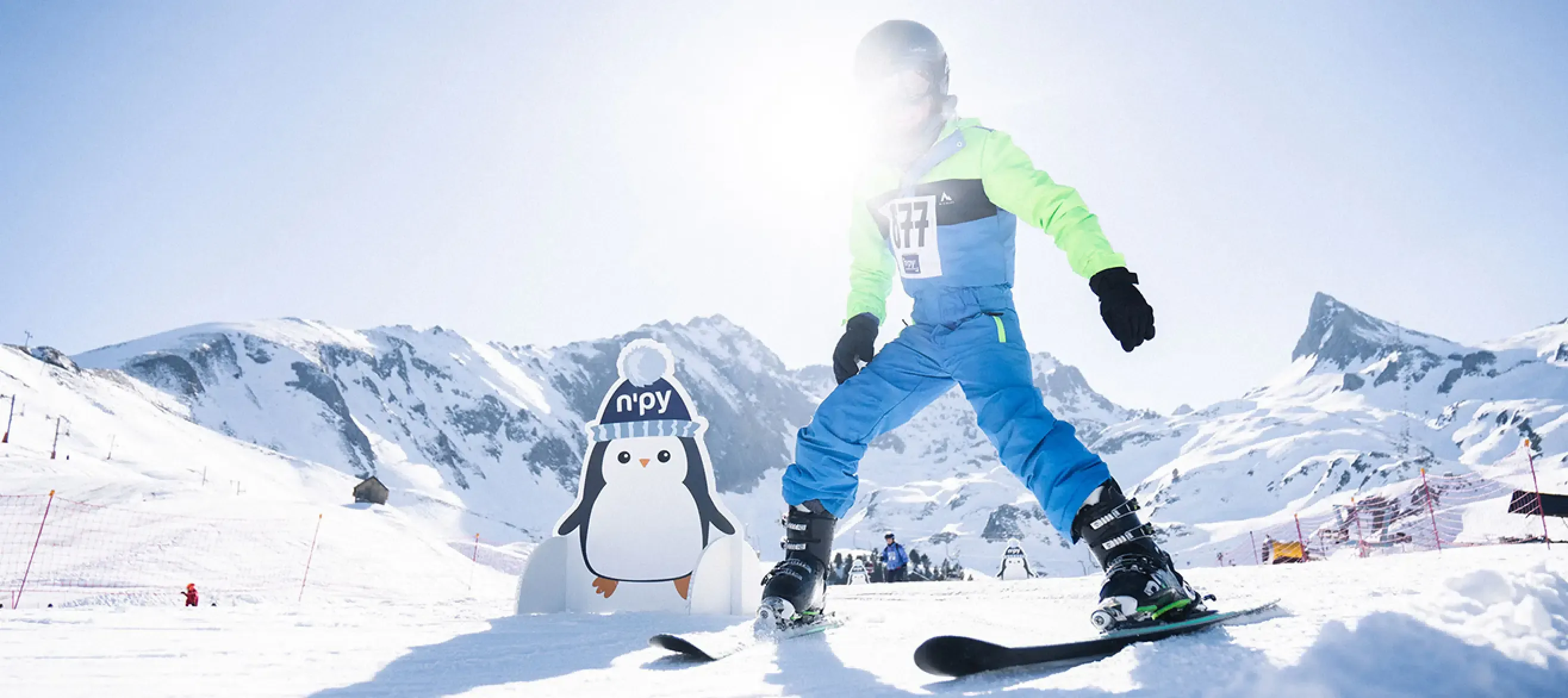 Enfant au ski