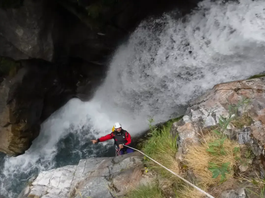Canyon de Saugué dans la Vallée de Gavarnie près de Lourdes 