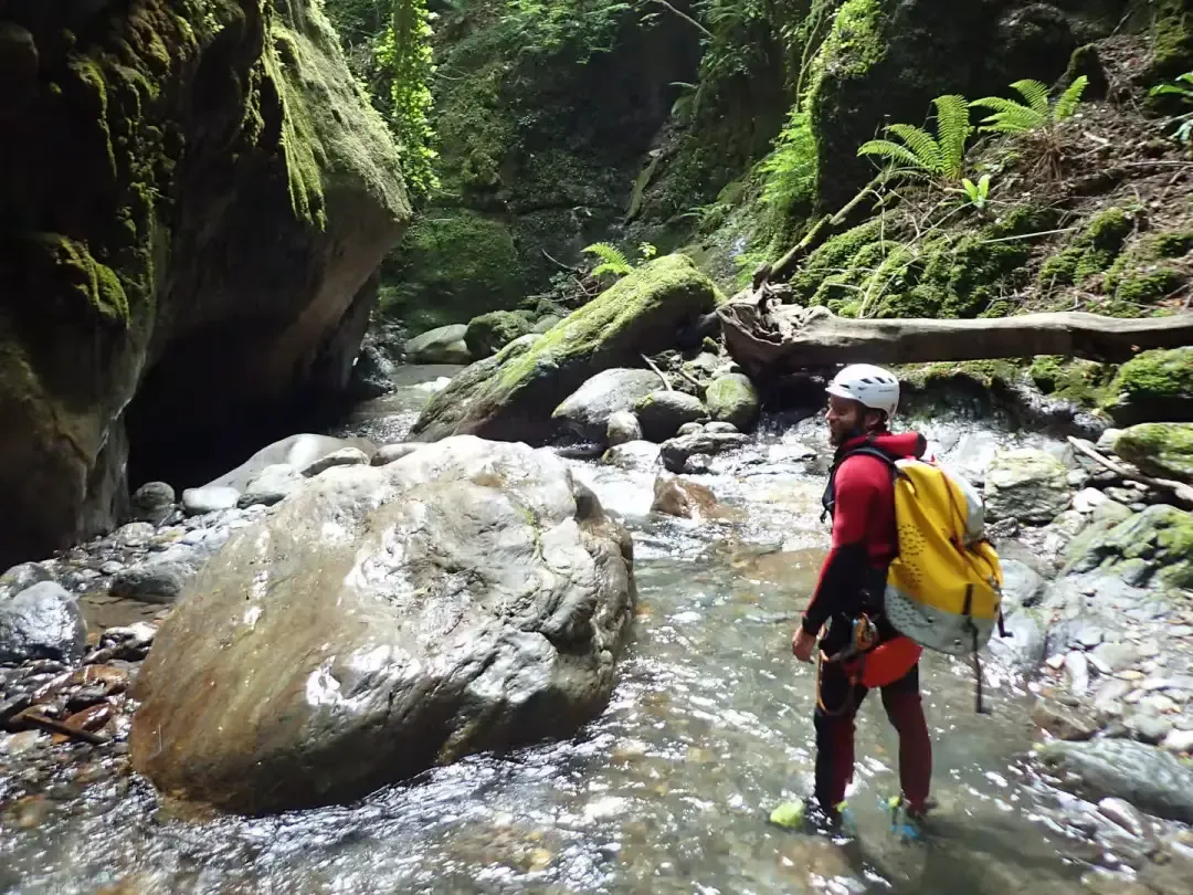 Half-day intensive canyoning