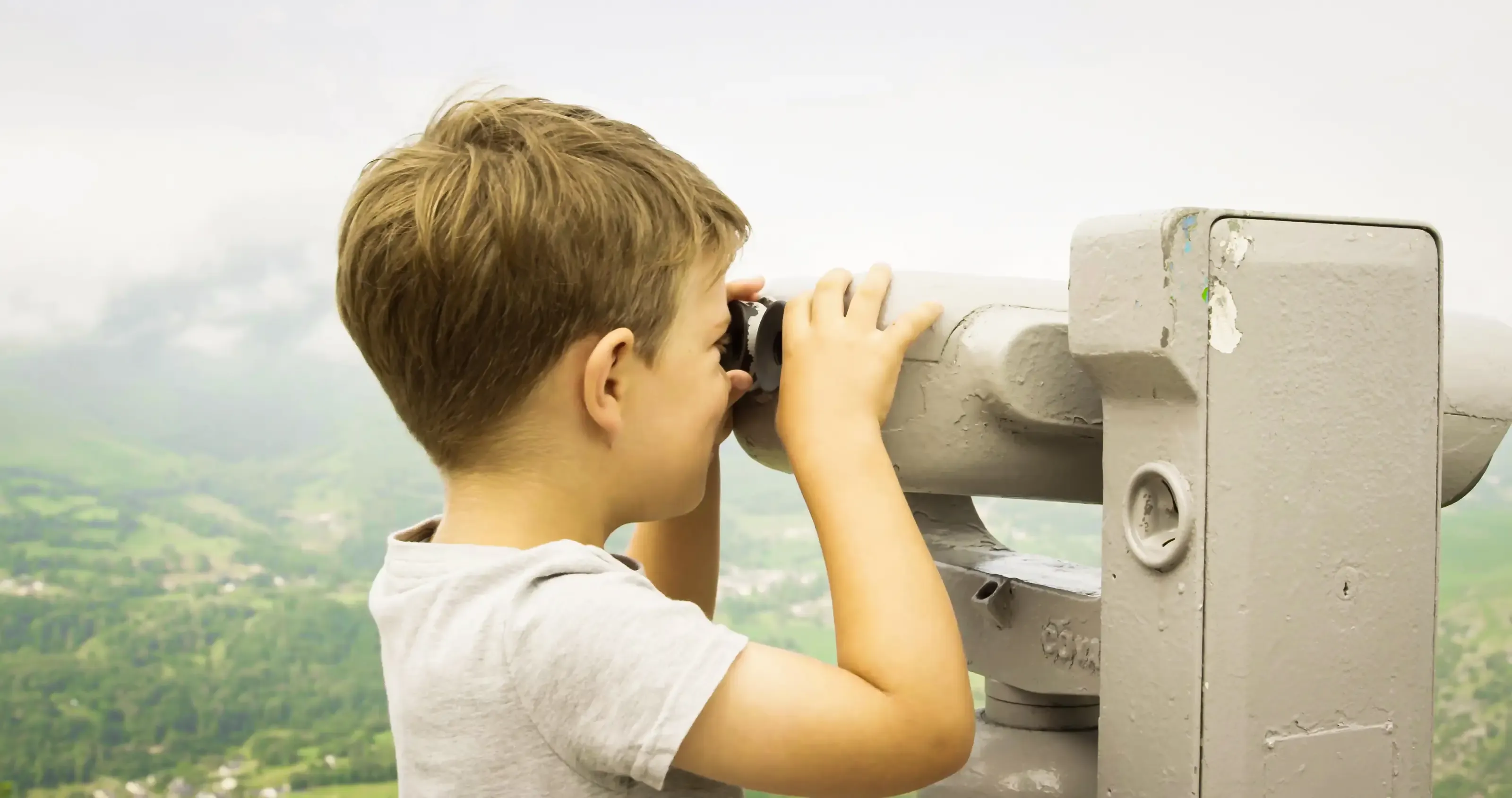 Enfant au Pic du Jer