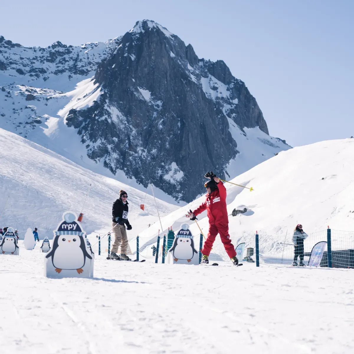 Jardin des neiges - cours de ski pour petits