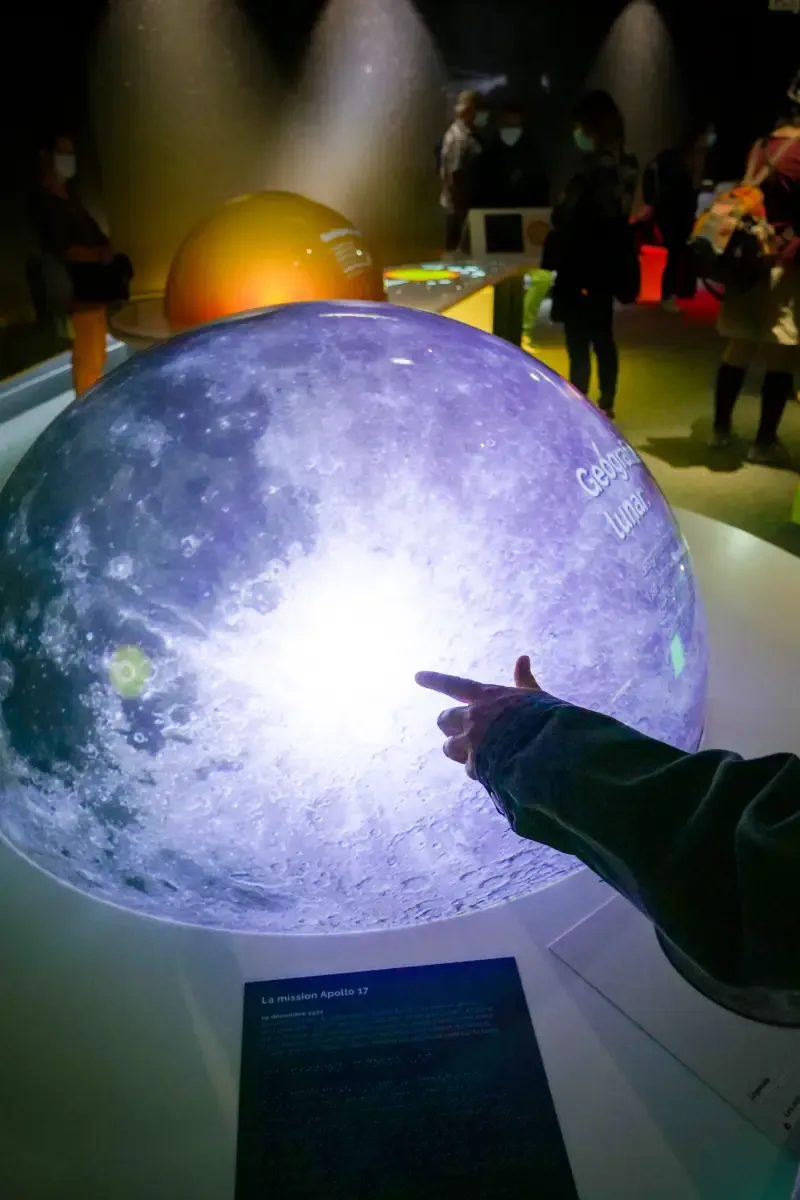 Interactive moon at Interactive Space