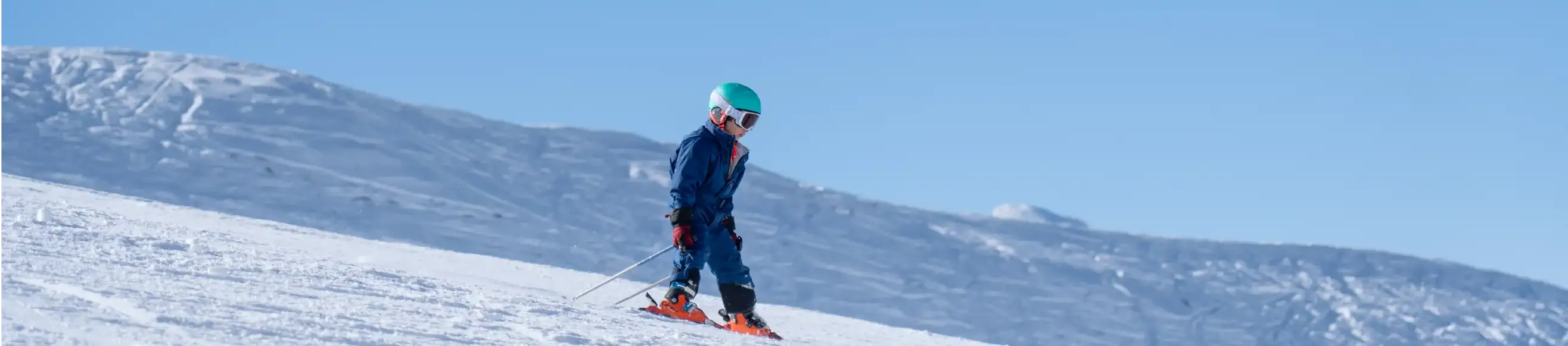 Child on the slopes of Peyragudes