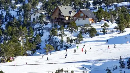 chalets au pied des pistes à La Pierre Saint Martin