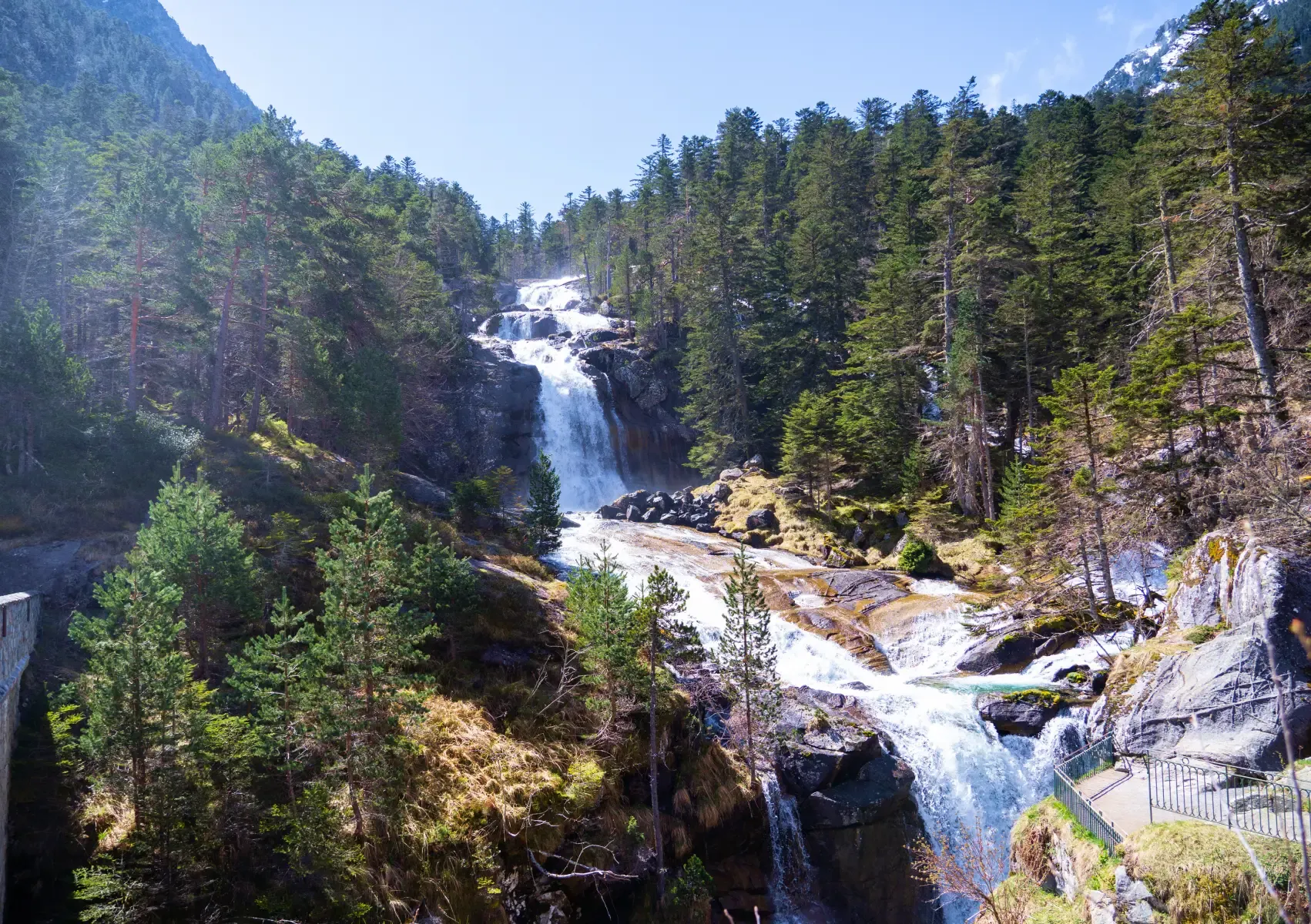Cascade du Pont d'Espagne à Cauterets
