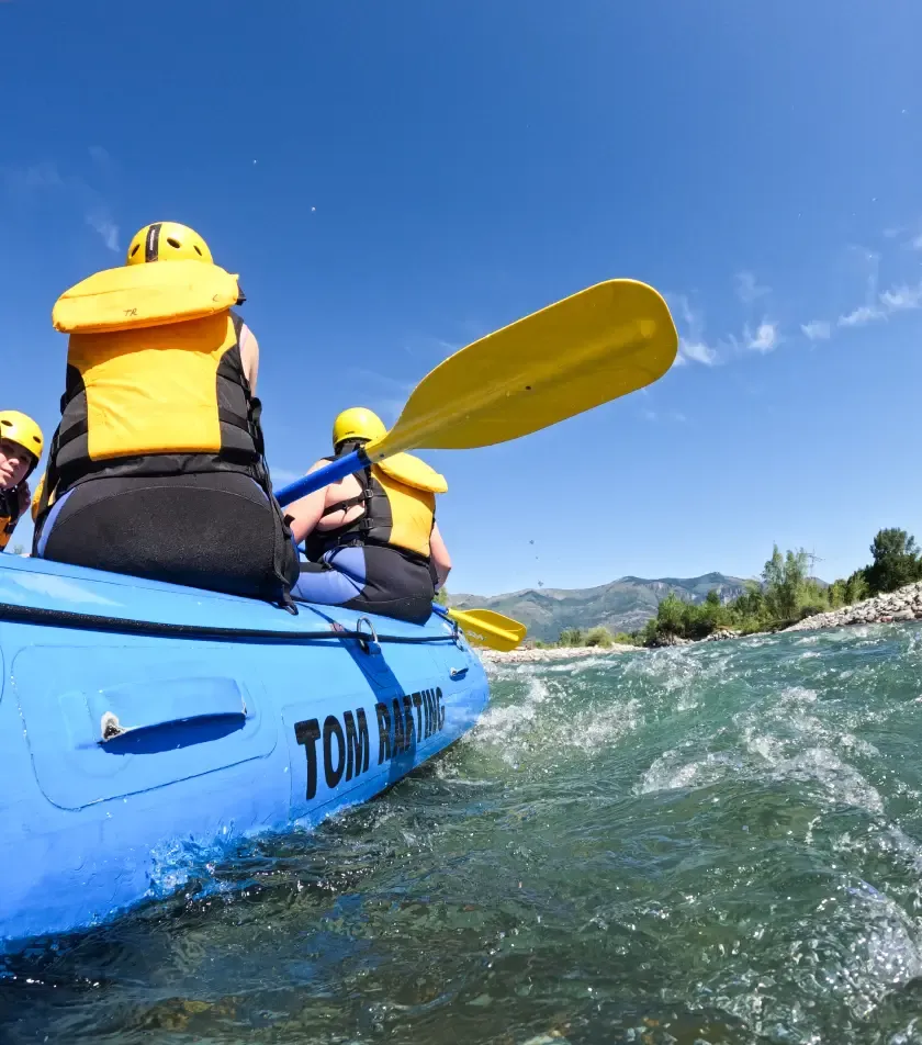Rafting dans les Pyrénées