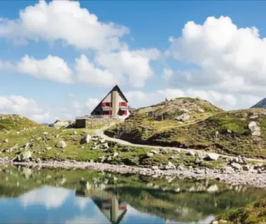 refuge ilheou dans les Pyrenees