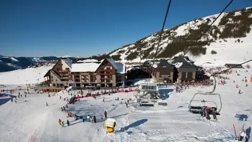 résidences au pied des pistes de ski à Peyragudes