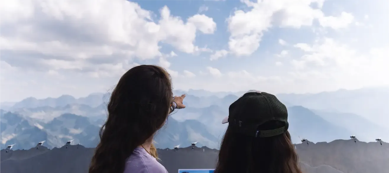 Vue depuis le Pic du midi de Bigorre